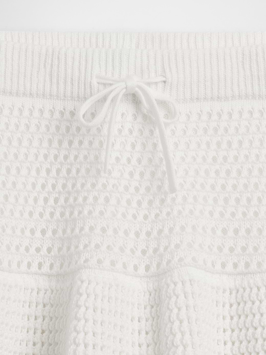 Gap Kids 100% Cotton Tiered Crochet Skort — photo 6