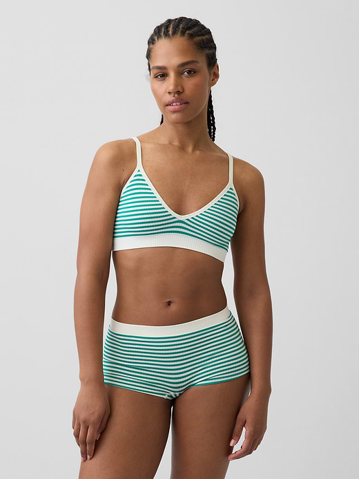 Gap Seamless Rib Triangle Bralette — photo 1