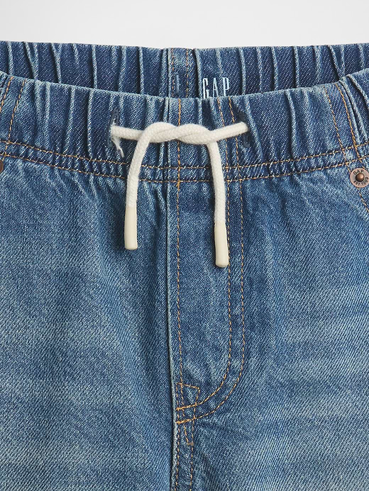 Gap Kids UltraSoft '90s Loose Easy Denim Shorts — photo 6