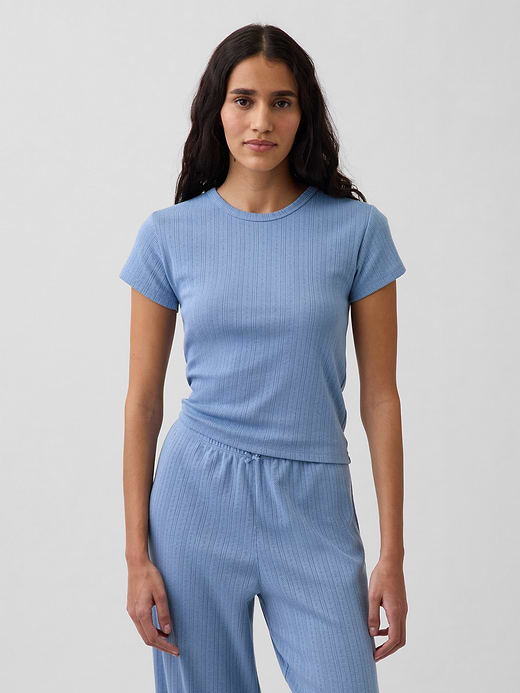 Gap Pointelle PJ T-Shirt — photo 1