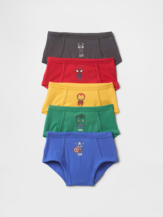 Gap Toddler Organic Stretch Cotton Boxer Briefs (5-Pack) — photo 1
