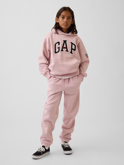 Gap Kids VintageSoft Relaxed Logo Joggers — photo 1