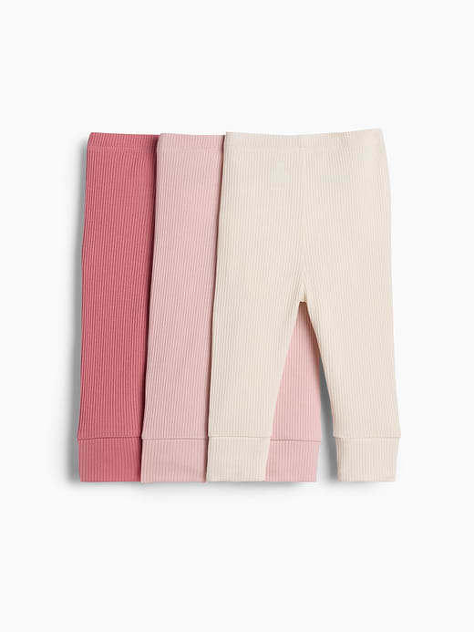 Gap Baby First Favorites TinyRib Pants (3-Pack) — photo 1