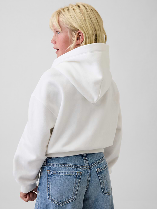 Gap Kids VintageSoft Oversized Logo Zip Hoodie — photo 4