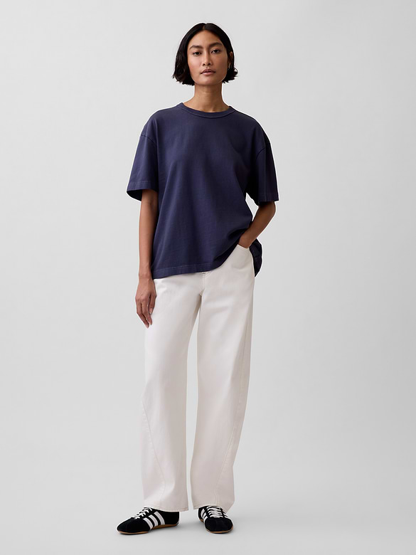 Gap Adult Heavyweight Crop T-Shirt — photo 6