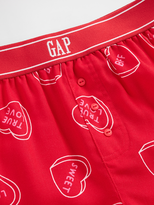 Gap Kids Recycled Flannel PJ Boxer Shorts — photo 5