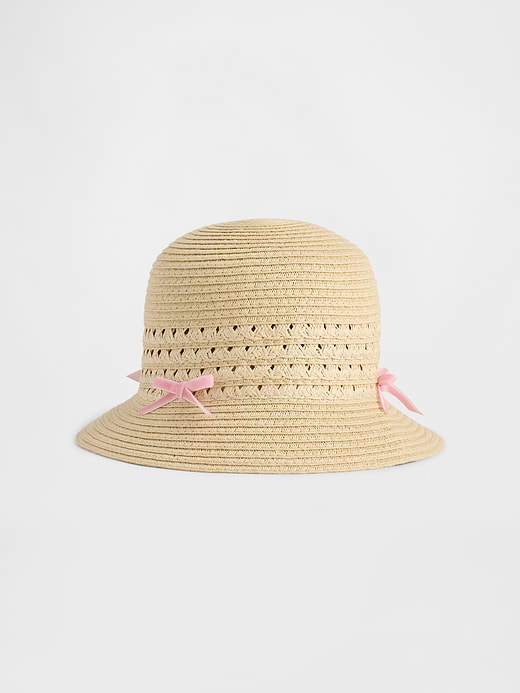 Gap Baby & Toddler Bow Straw Hat — photo 1