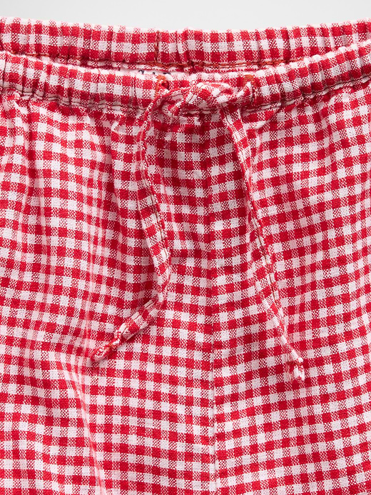 Gap Kids Linen-Cotton Lace-Trim Easy Shorts — photo 6