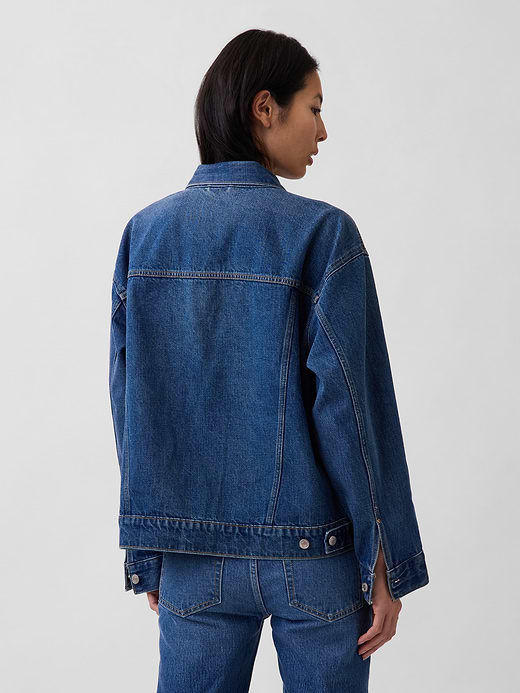 Gap Oversized Icon Denim Jacket — photo 4