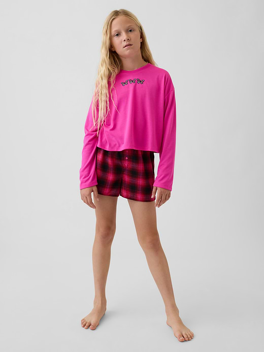 Gap Kids Recycled PJ Short Set — photo 1