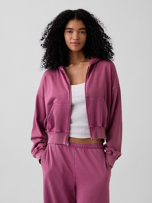 Gap VintageSoft Terry Zip Hoodie — photo 7