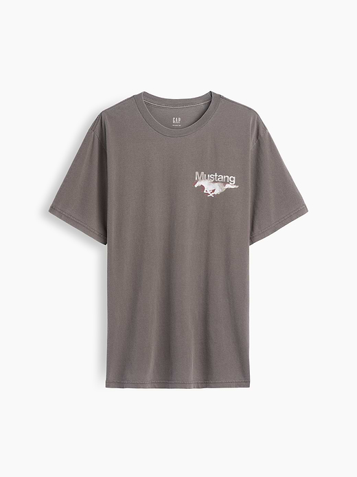 Gap Ford Mustang Heavyweight Crop Graphic T-Shirt — photo 8