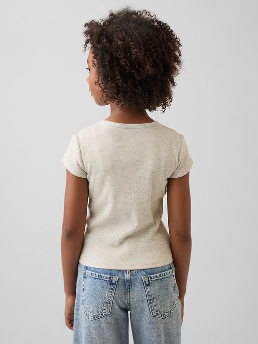 Gap Kids Rib T-Shirt — photo 4