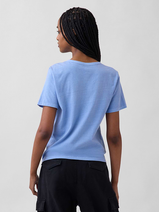 Gap Organic Cotton VintageSoft T-Shirt — photo 4