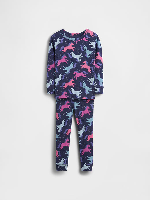 Gap Baby & Toddler Organic Brushed Cotton Unicorn PJ Set — photo 1
