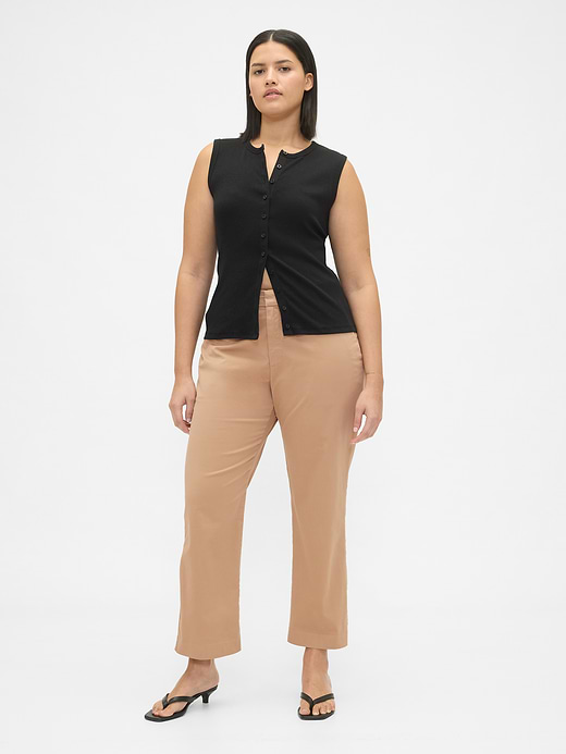 Gap Mid Rise Khakis — photo 6