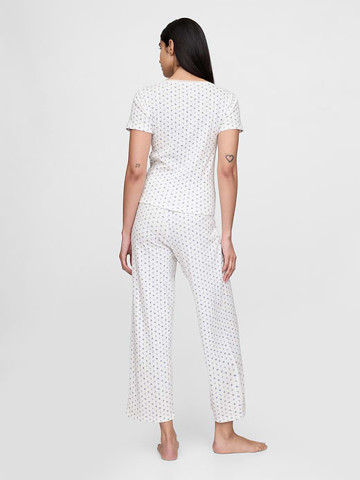 Gap Pointelle Crop PJ Pants — photo 4