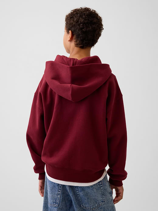 Gap Kids VintageSoft Relaxed Zip Hoodie — photo 4