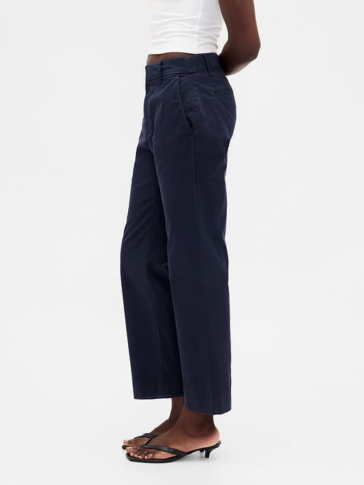 Gap Mid Rise Khakis — photo 4