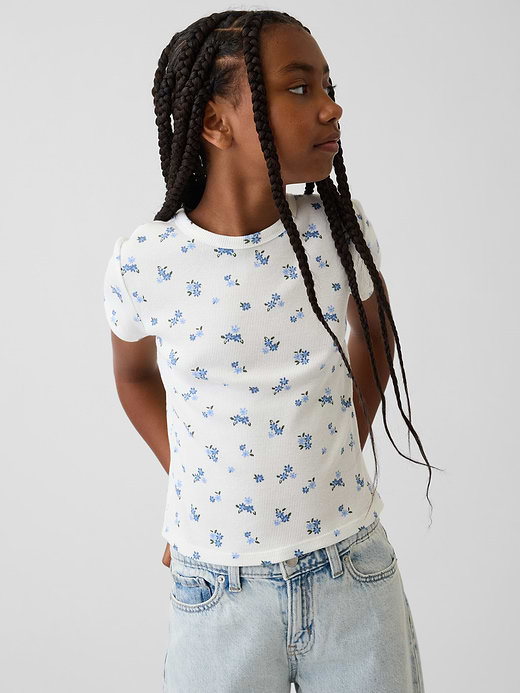 Gap Kids Rib T-Shirt — photo 6