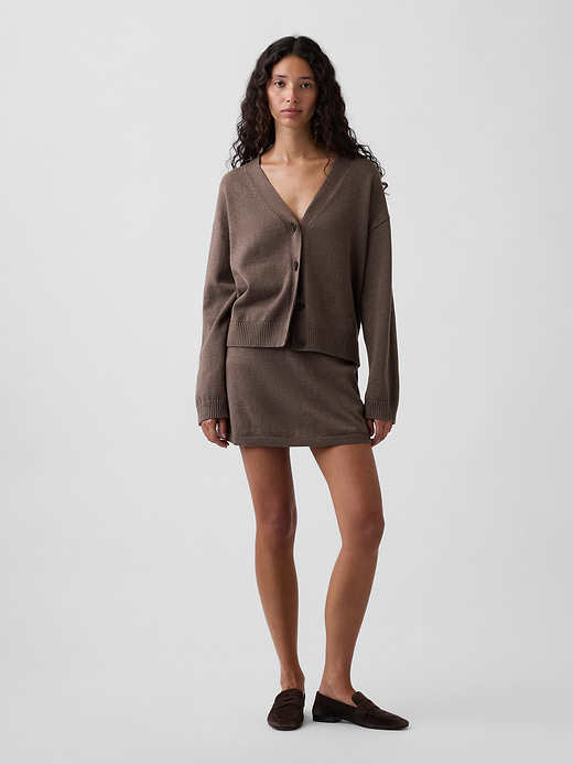 Gap 100% Cotton Oversized Cardigan Sweater — photo 6