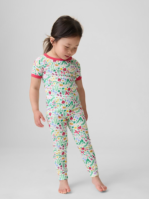 Gap Baby & Toddler Organic Brushed Cotton PJ Set — photo 1