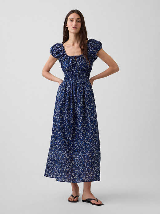 Gap Voile Smocked-Waist Maxi Dress — photo 1