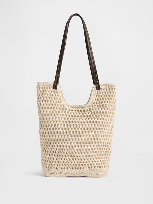 Gap Crochet Tote Bag — photo 1