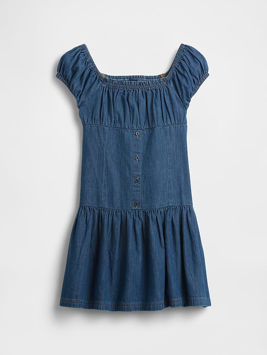 Gap Kids Polka Dot Drop-Waist Dress — photo 3