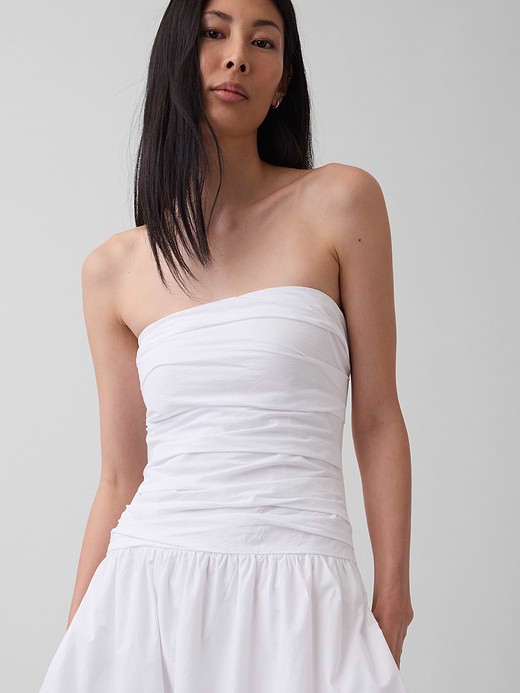 Gap Poplin Drop-Waist Maxi Dress — photo 5