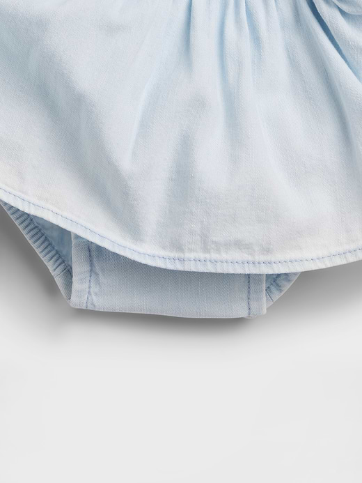 Gap Baby Denim Bow Outfit Set — photo 4