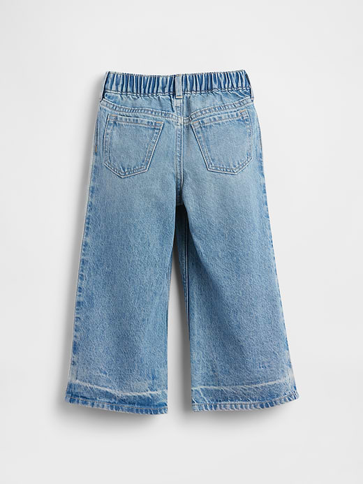 Gap Baby & Toddler Pull-On Baggy Wide-Leg Jeans — photo 4