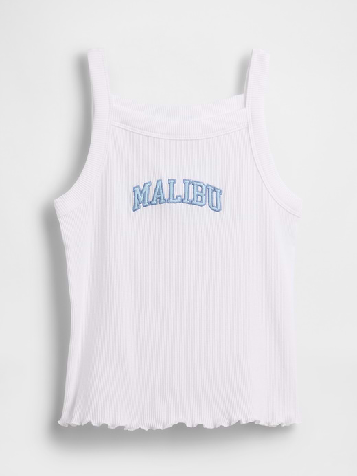 Gap Kids Rib Square-Neck Tank Top — photo 3