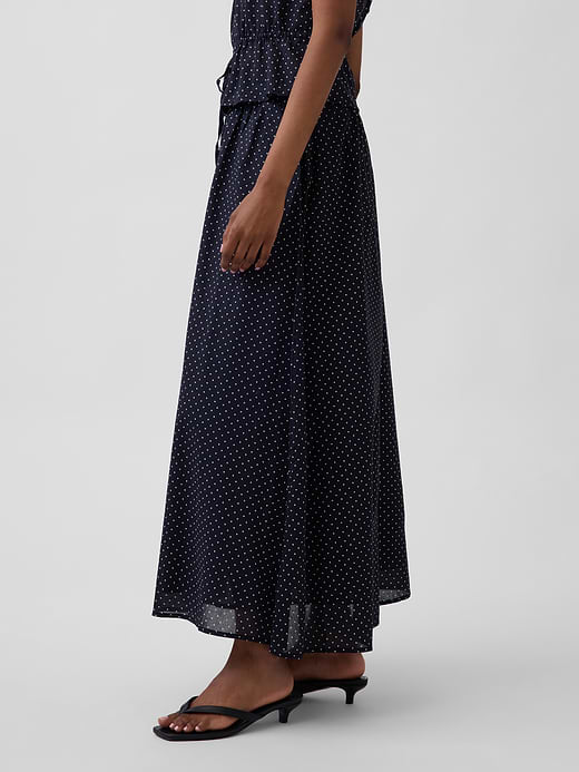 Gap Dotted Voile Maxi Skirt — photo 4