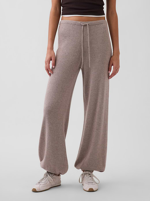 Gap 100% Cotton Relaxed Sweater Joggers — photo 3