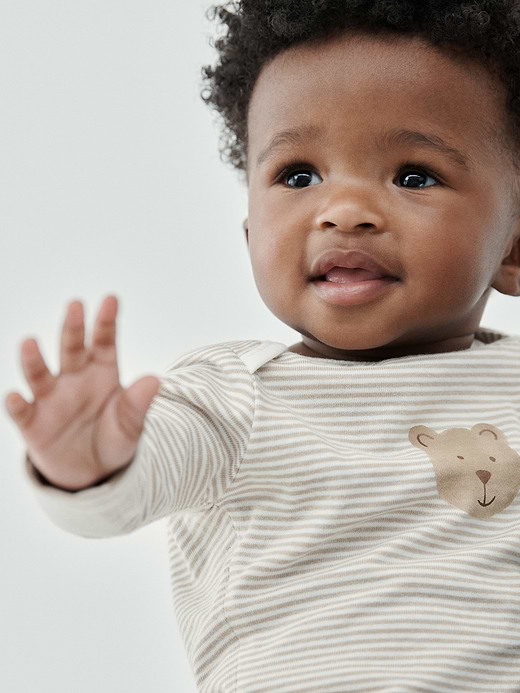 Gap Baby First Favorites TinyRib Bodysuit (3-Pack) — photo 4