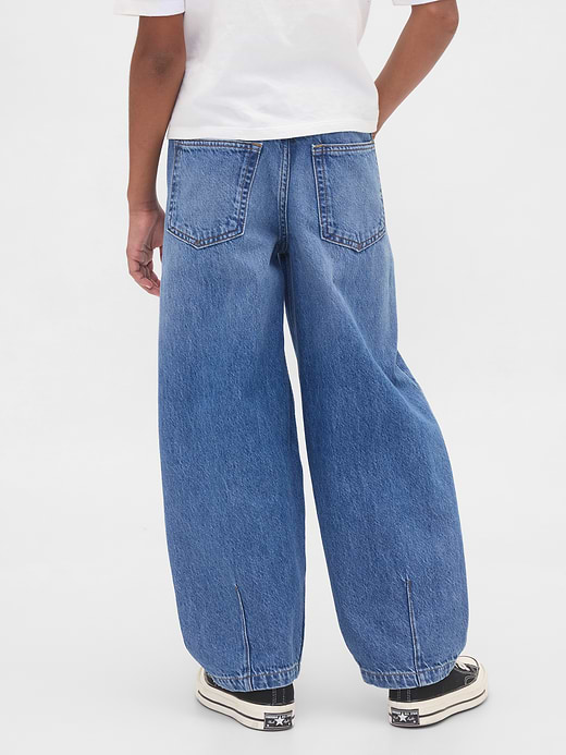 Gap Kids Easy Baggy Taper Jeans — photo 5