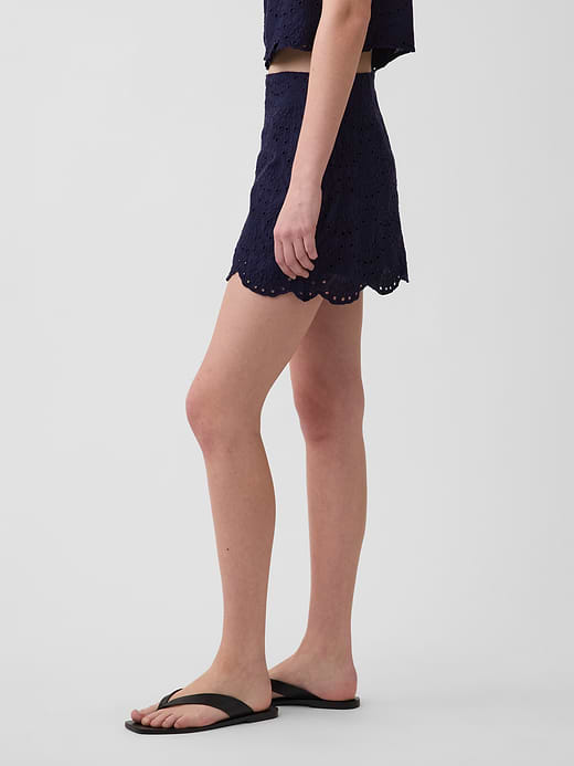 Gap Eyelet Mini Skort — photo 4