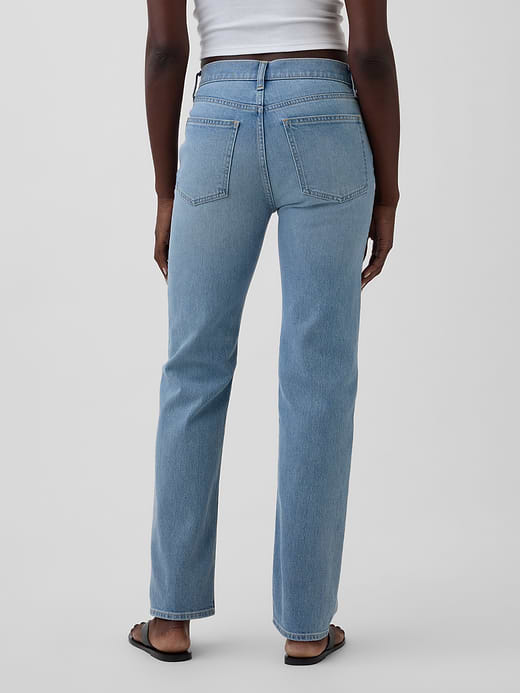 Gap High Rise ’90s Slim Straight Jeans — photo 5