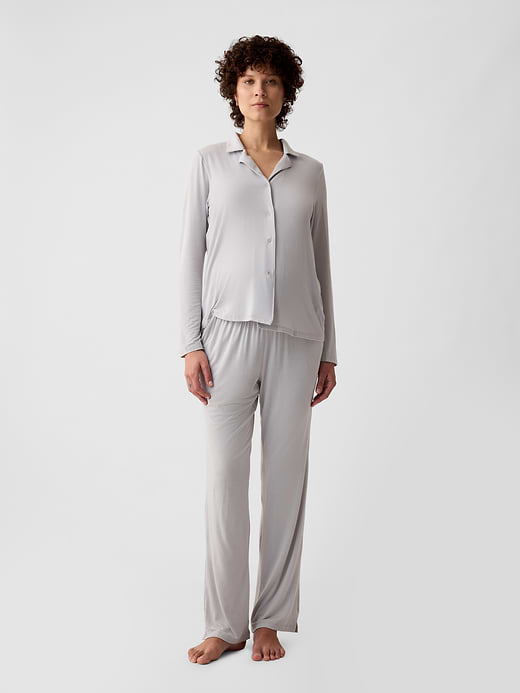 Gap Maternity Modal PJ Shirt — photo 1