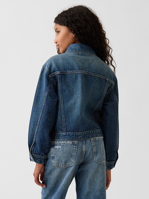Gap Kids Icon Denim Jacket — photo 4