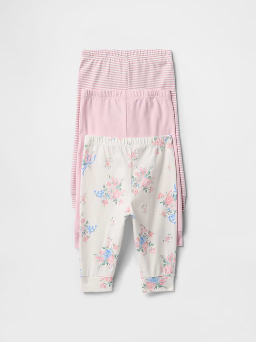 Gap Baby First Favorites Organic Cotton Pull-On Pants (3-Pack) — photo 3