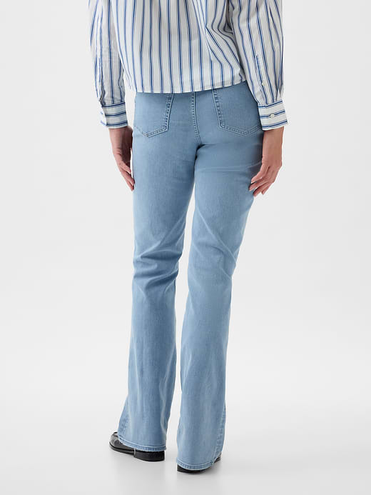 Gap Mid Rise Baby Boot Jeans — photo 7