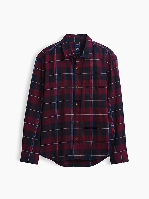 Gap Relaxed Flannel Shirt — photo 6