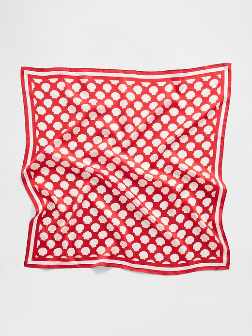 Gap 100% Silk Oversized Bandana — photo 4