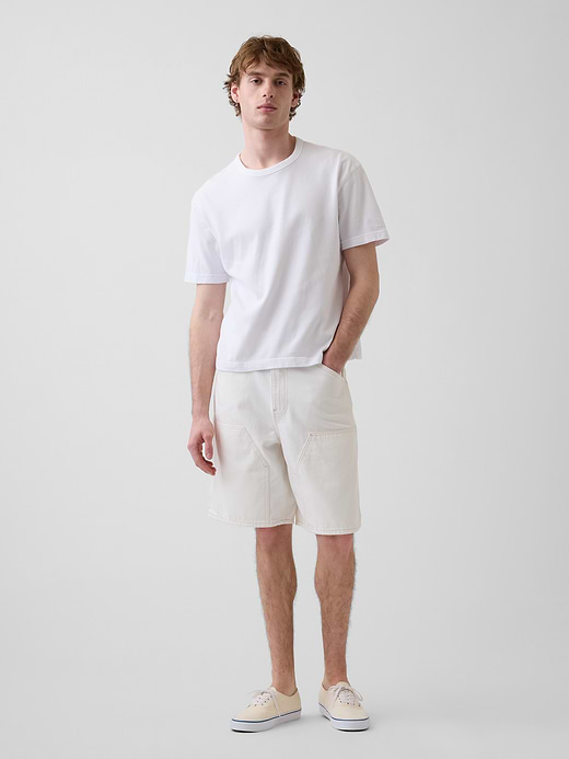 Gap 9" Loose Denim Carpenter Shorts — photo 7