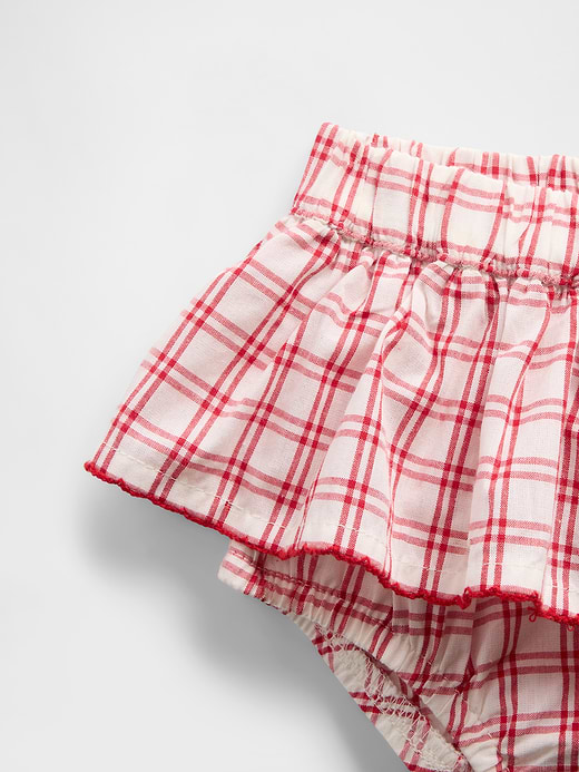Gap Baby Brannan Bear Tank Top & Plaid Skort Set — photo 4