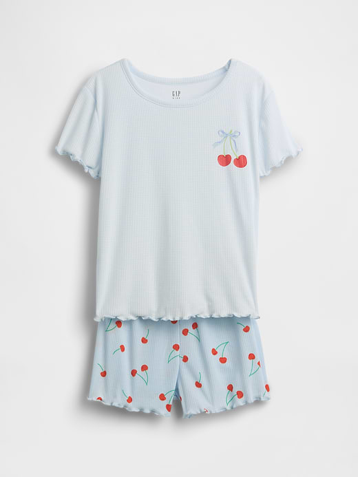 Gap Kids Recycled Rib PJ Short Set — photo 3