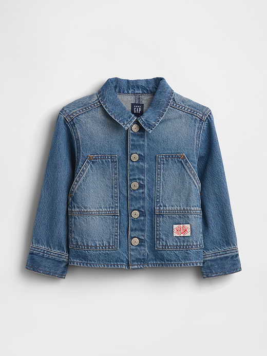Gap Baby & Toddler Denim Workwear Jacket — photo 3