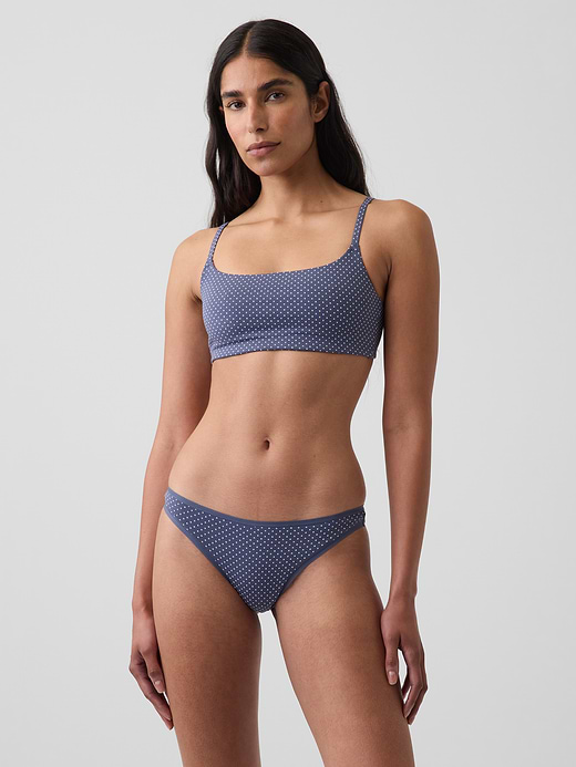 Gap SoftMade Organic Stretch Cotton Scoop Bralette — photo 1